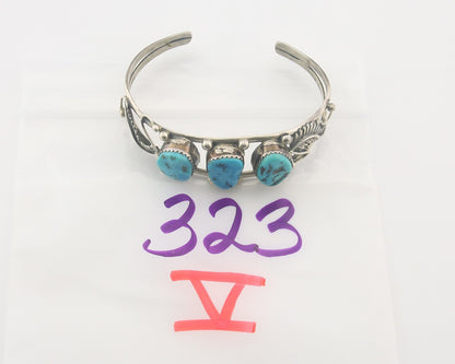 Vintage Navajo Bracelet 925 Silver Turquoise Traditional Handmade Authentic