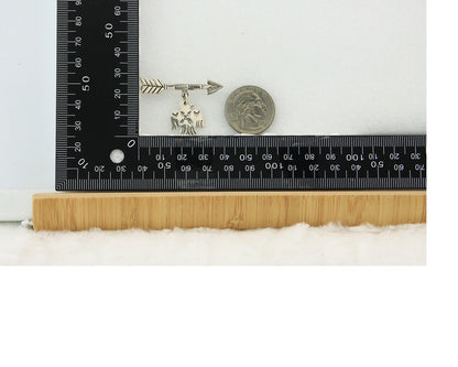 Navajo Pin Sterling Silver Thunderbird Arrow Artist Native American Artist