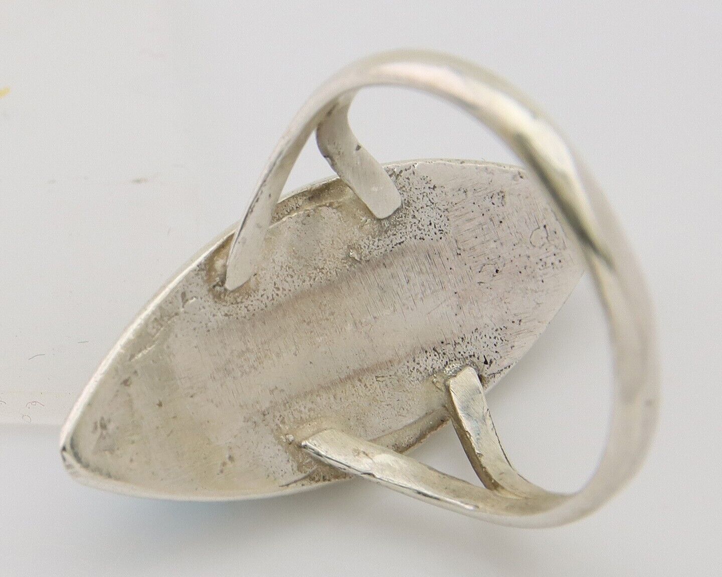 Navajo Ring 925 Silver Turquoise Shell Onyx Spiney Oyster Native Artist C.80's