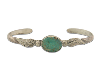 Vintage Navajo Bracelet 925 Silver Turquoise Traditional Handmade Authentic