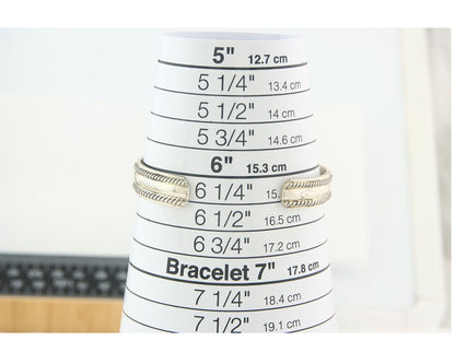 Vintage Navajo Bracelet 925 Silver Handmade Authentic Gemstone Signed TF