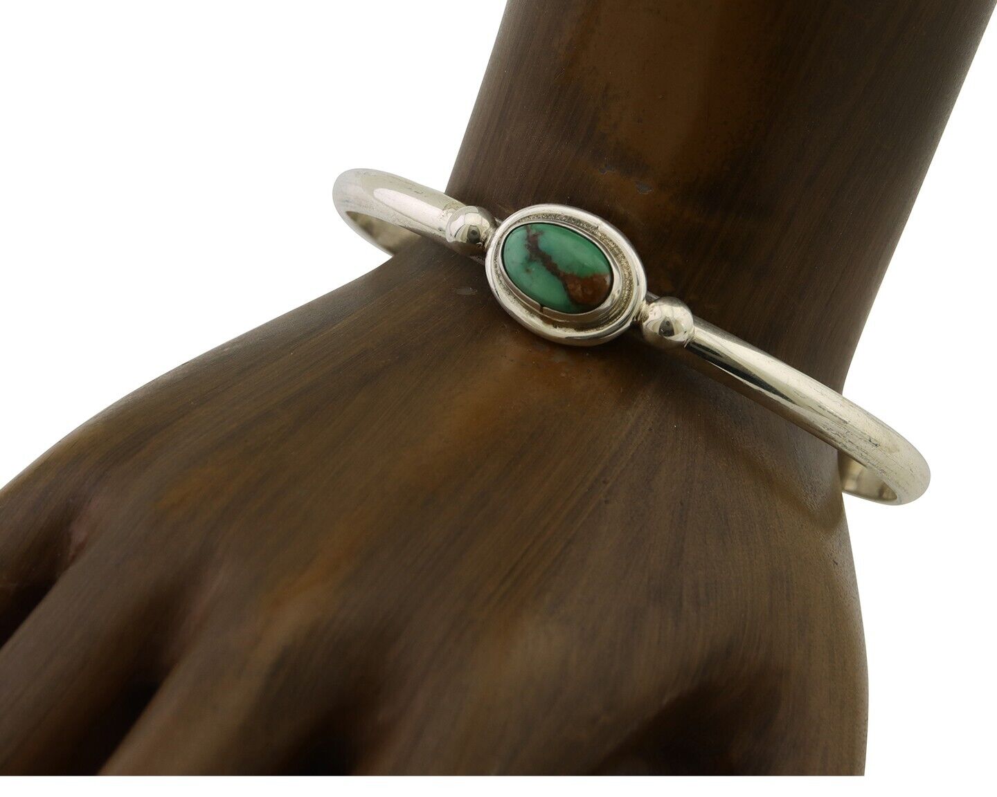 Navajo South West Turquoise Bracelet 925 Silver Artist Native American C.80's