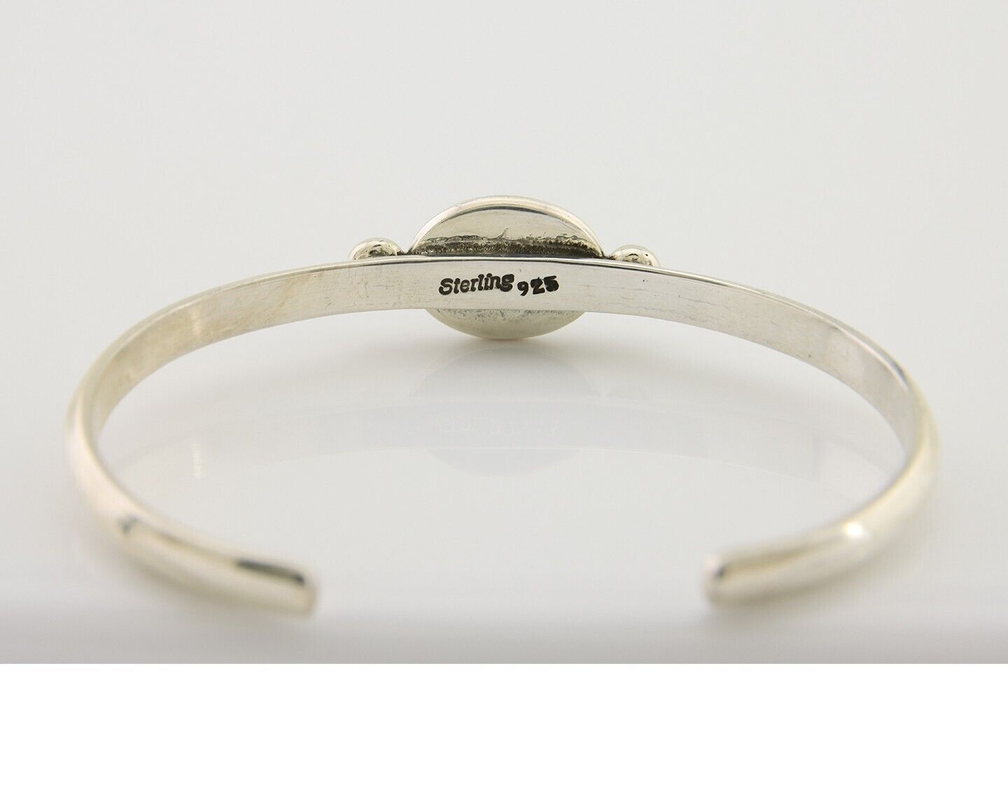 Navajo Royston Turquoise Bracelet 925 Silver Artist Native American C.80's