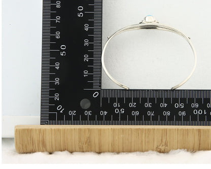 Vintage Navajo Bracelet 925 Silver Blue Turquoise Handmade