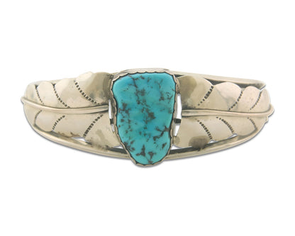 Vintage Navajo Bracelet 925 Silver Turquoise Traditional Handmade Authentic