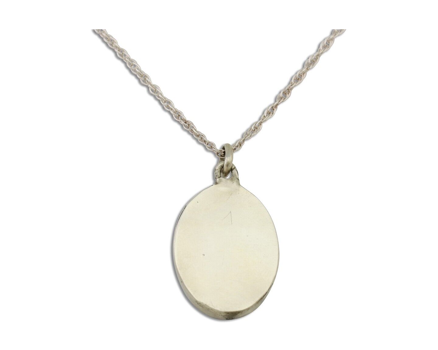 Navajo Turquoise Necklace 925 Silver Native American Artist C.80's