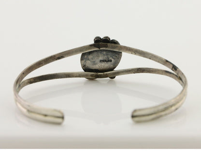 Navajo Handmade Bracelet 925 Silver Natural Blue Turquoise Native American C80's