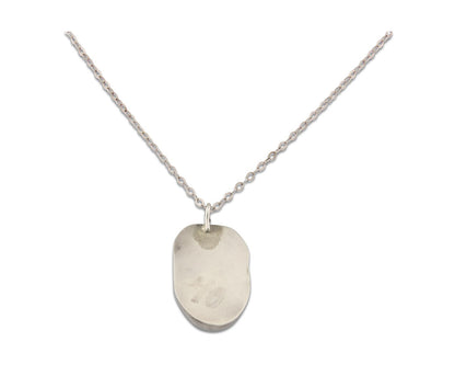 Navajo Sterling Silver Necklace Authentic Tiger Eye Sapphire Vintage Handmade