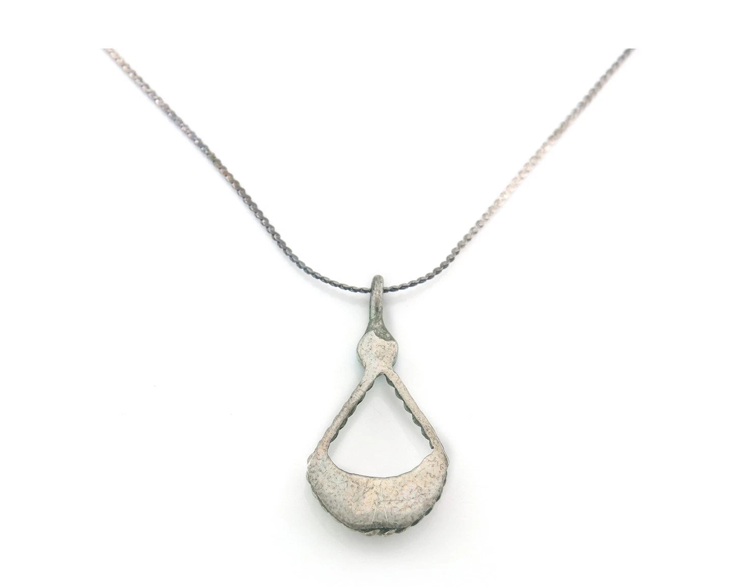 Navajo Necklace Sterling Silver Natural Blue Turquoise Vintage