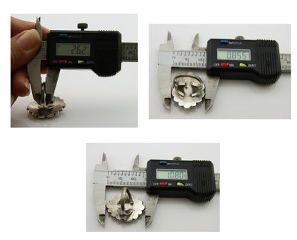 Navajo Ring 925 Silver Blue Turquoise Artist Siged Jerry Johnson C.80's