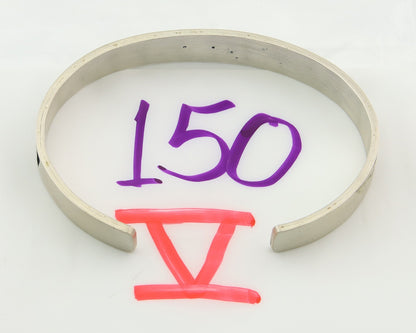 Vintage Hopi Bracelet 925 Silver Signed Effie Tawahongva & ML Authentic