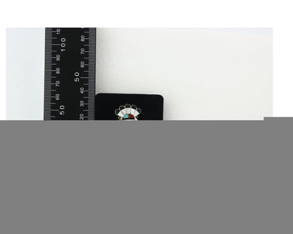 Vintage Zuni Ring 925 Sterling Silver Natural Gemstone Size 5.0