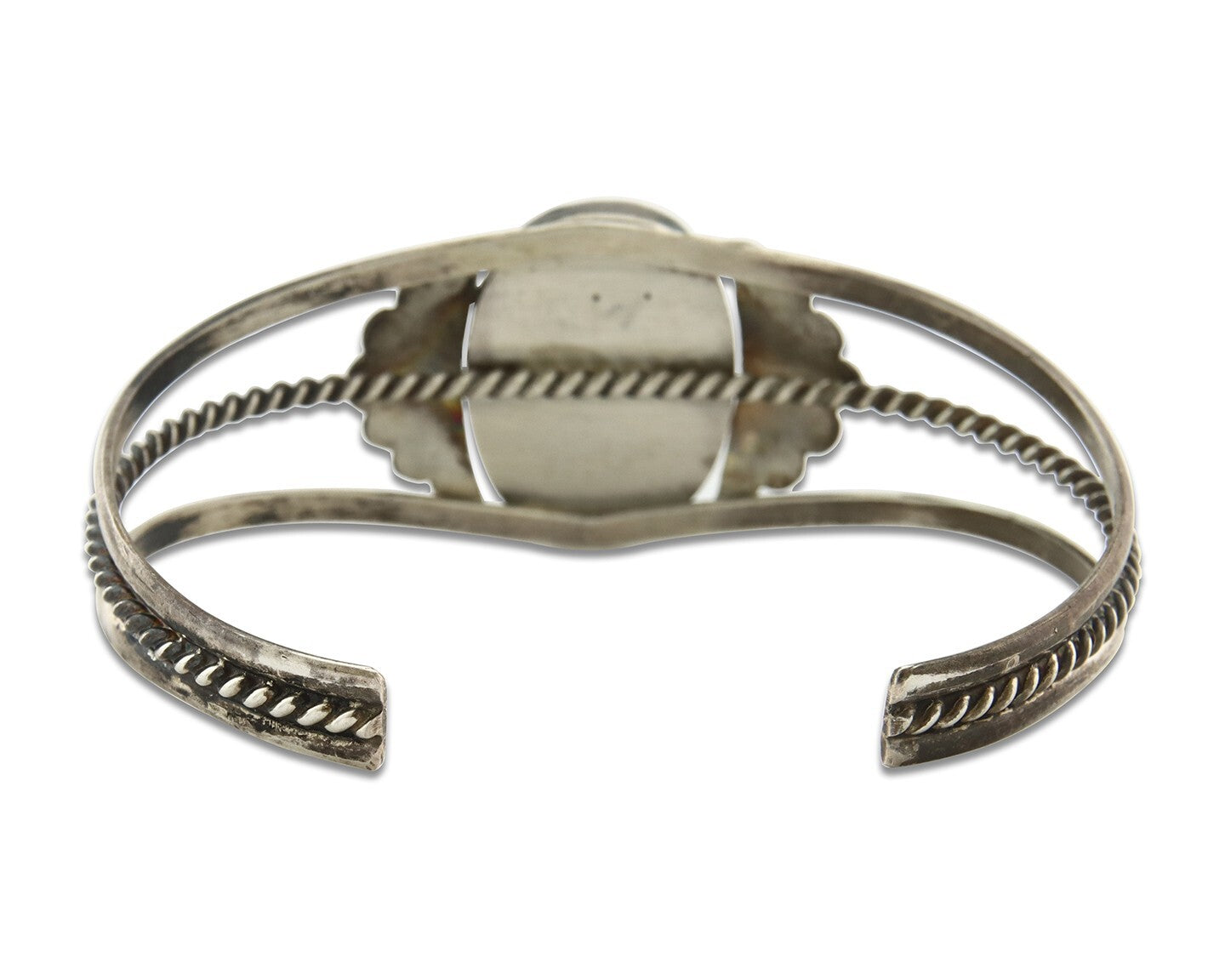 Vintage Navajo Bracelet 925 Silver Blue Turquoise Handmade