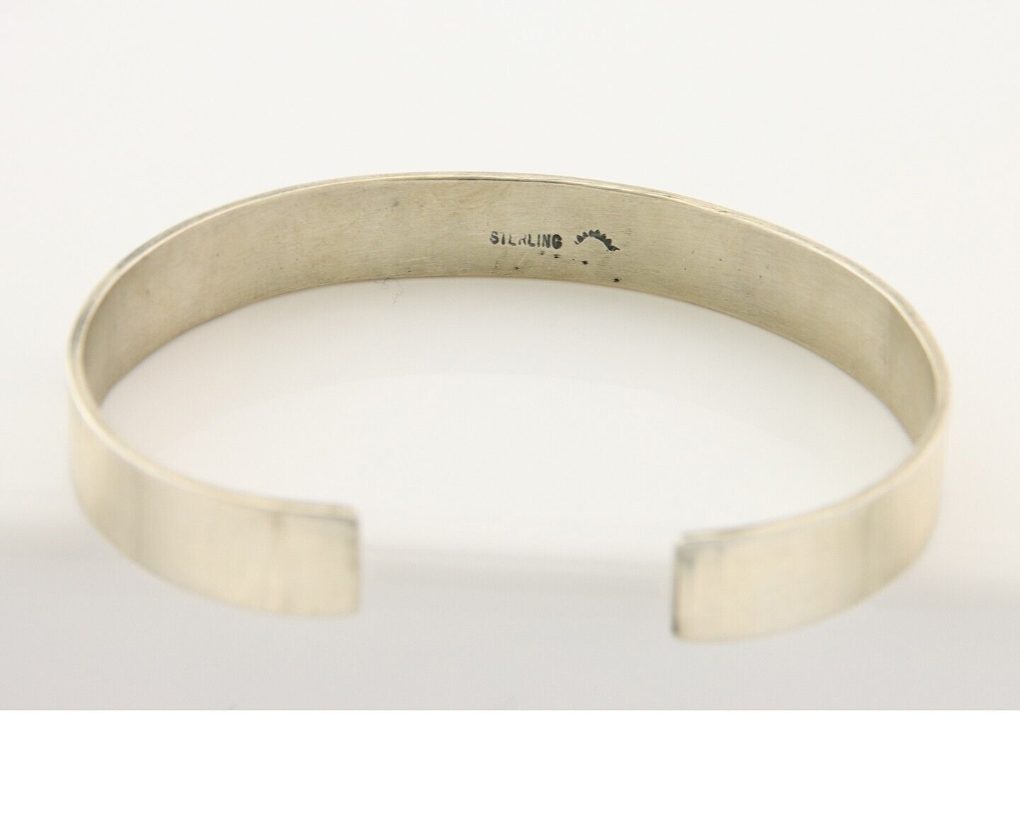 Hopi Bracelet 925 Silver Handmade Artist Signed C.80's