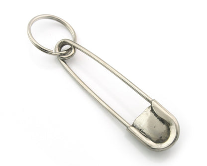 Navajo Key Chain .925 Silver Natural Turquoise Handmade Native American Artist