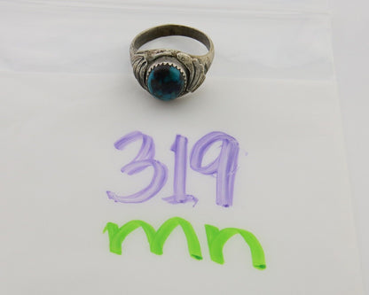 Navajo Ring 925 Silver Turquoise Turpen's Pawn Vault Artist Native C.80's