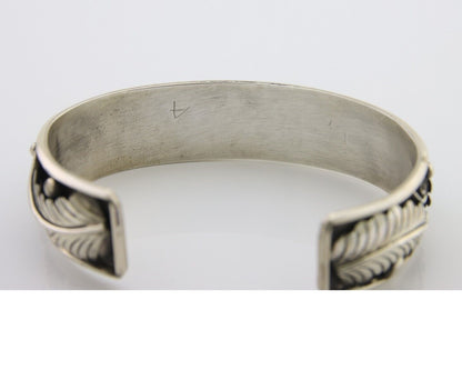 Navajo Bracelet 925 Silver Sleeping Beauty Turquoise Native American C.80's