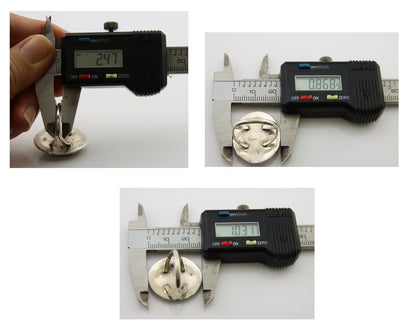 Navajo Ring 925 Silver Natural Spiderweb Turquoise Native Artist C.80's