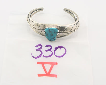 Vintage Navajo Bracelet 925 Silver Turquoise Traditional Handmade Authentic