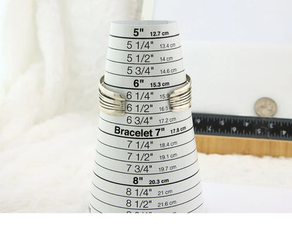 Navajo Cuff Bracelet Sterling Silver Authentic Pink Muscle Artist Signed B