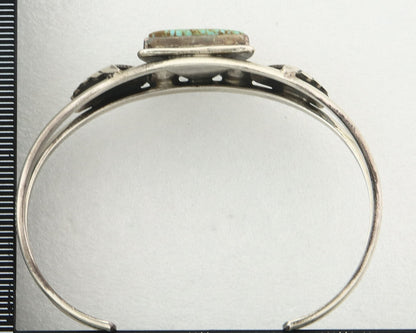 Vintage Navajo Bracelet 925 Silver Turquoise Handmade Authentic Native Artist