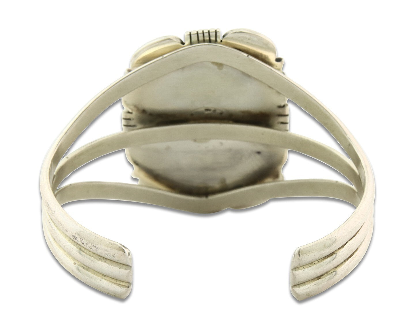 Vintage Navajo Bracelet 925 Silver Blue Turquoise Handmade Signed McCray