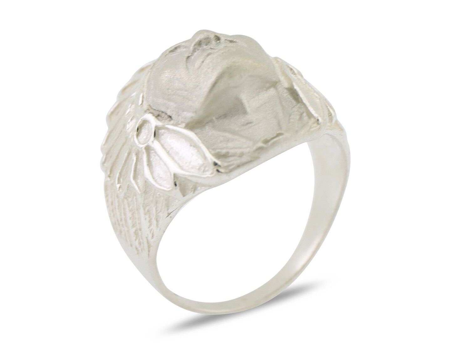 Indian Chief Ring 925 Sterling Silver SOLID CAST 925 STERLING SILVER Size 12