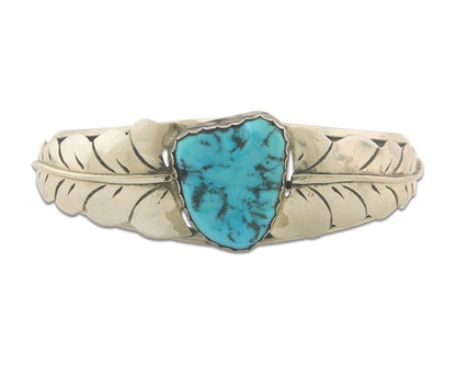 Vintage Navajo Bracelet 925 Silver Turquoise Traditional Handmade Authentic