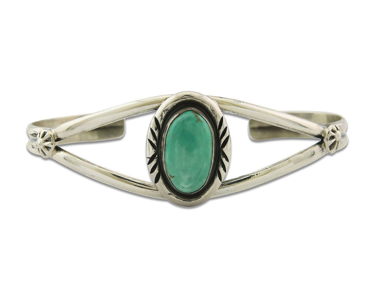 Vintage Navajo Bracelet 925 Silver Turquoise Handmade Authentic Native American