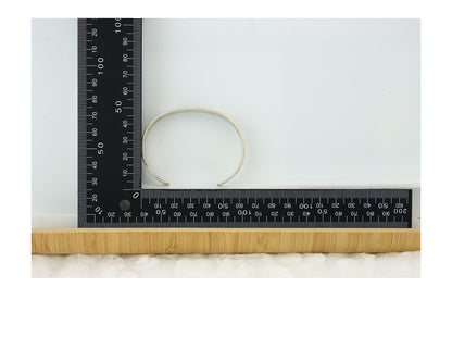 Vintage Hopi Bracelet 925 Silver Signed MLK Authentic Traditional