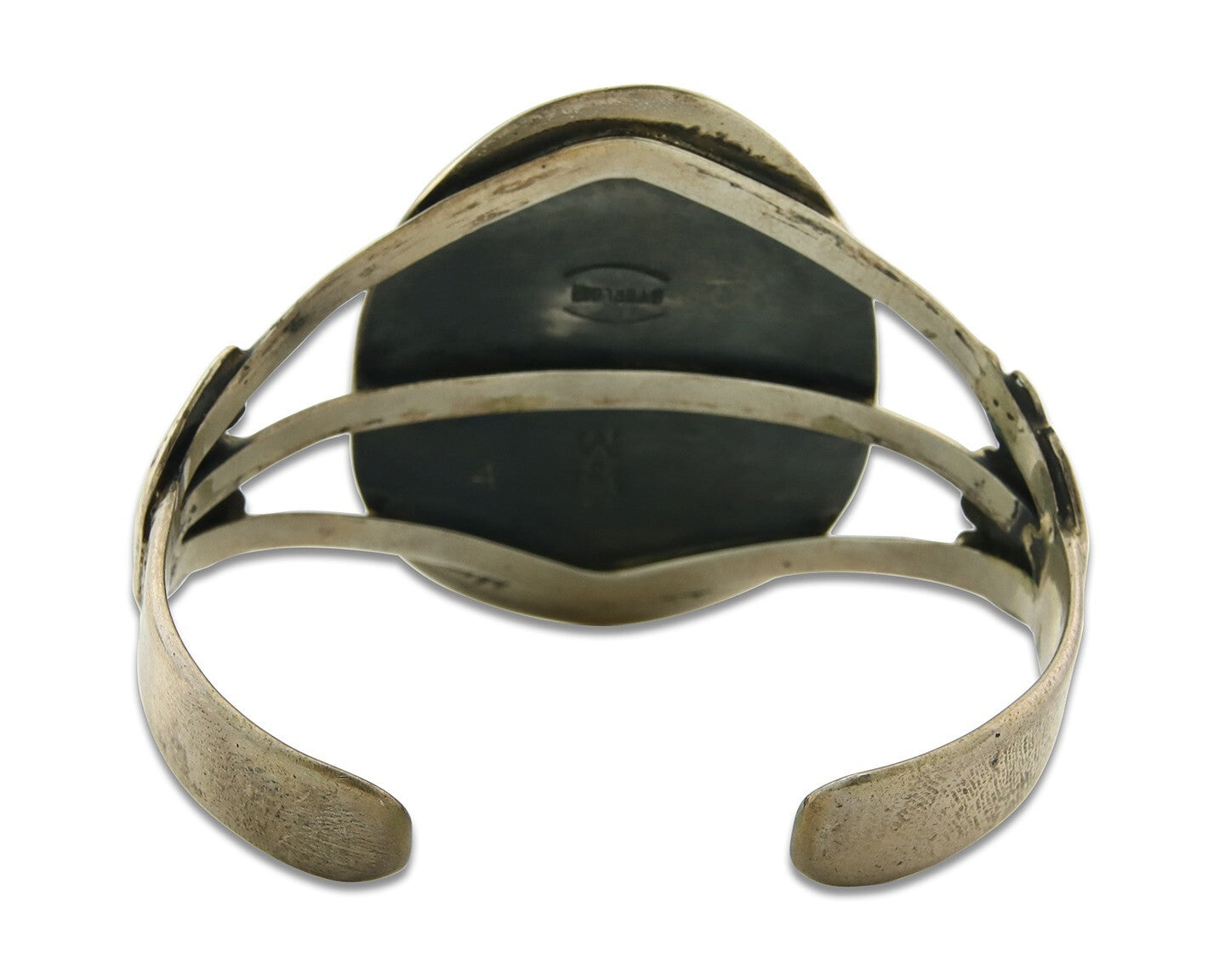 Vintage Navajo Bracelet 925 Silver Turquoise Handmade Authentic Signed M Montoya