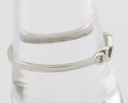 Infinity Heart Promise Ring 925 Solid Silver Size 9.75