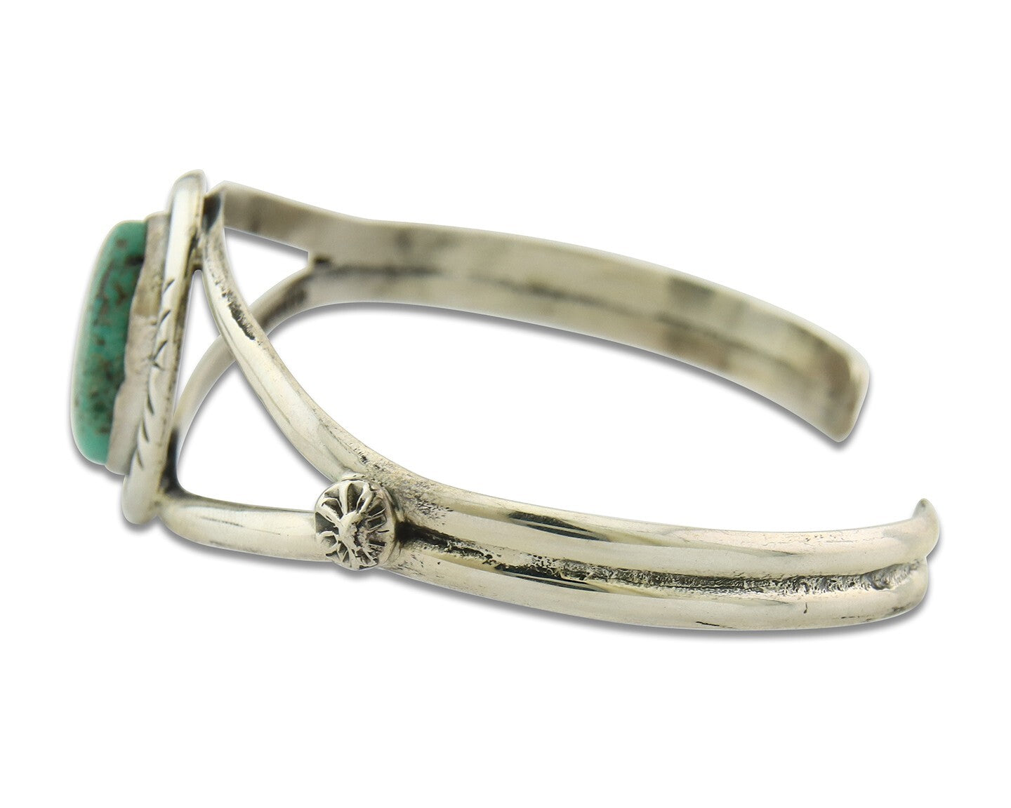 Vintage Navajo Bracelet 925 Silver Turquoise Handmade Authentic Native American