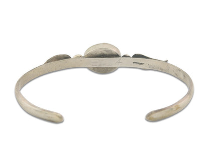 Vintage Navajo Bracelet 925 Silver Turquoise Traditional Handmade Authentic