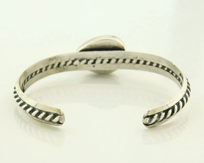 Navajo Cuff Bracelet 925 Sterling Silver Natural Turquoise Handmade Vintage