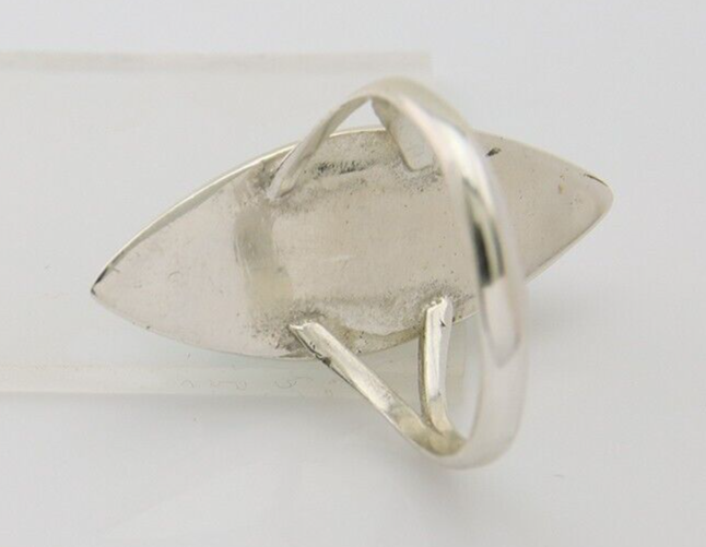 Navajo Ring 925 Silver Turquoise Shell Onyx Spiney Oyster Native Artist C80's