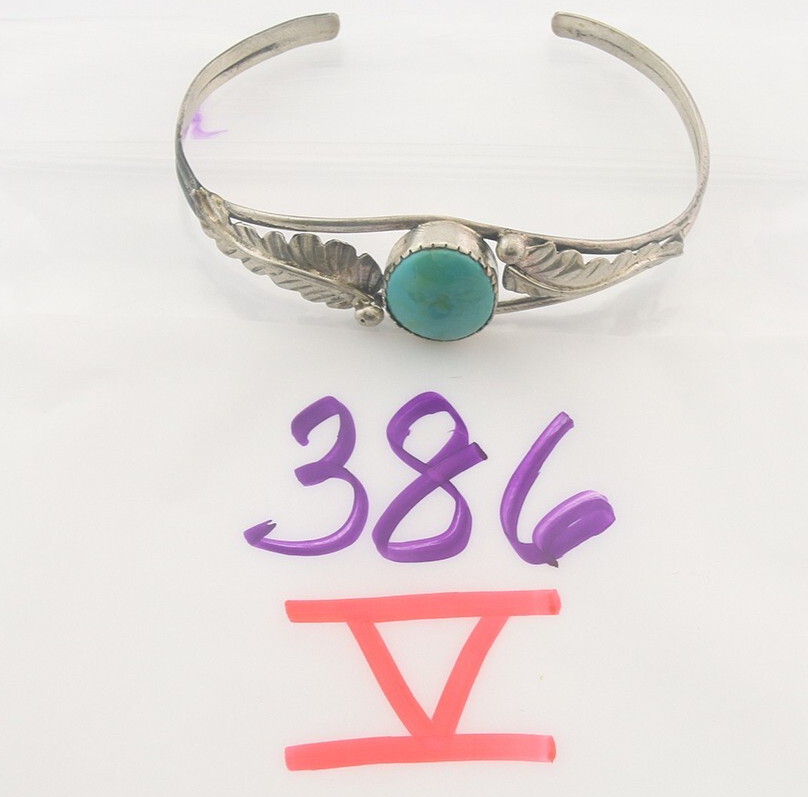 Vintage Navajo Bracelet 925 Silver Turquoise Traditional Handmade Authentic