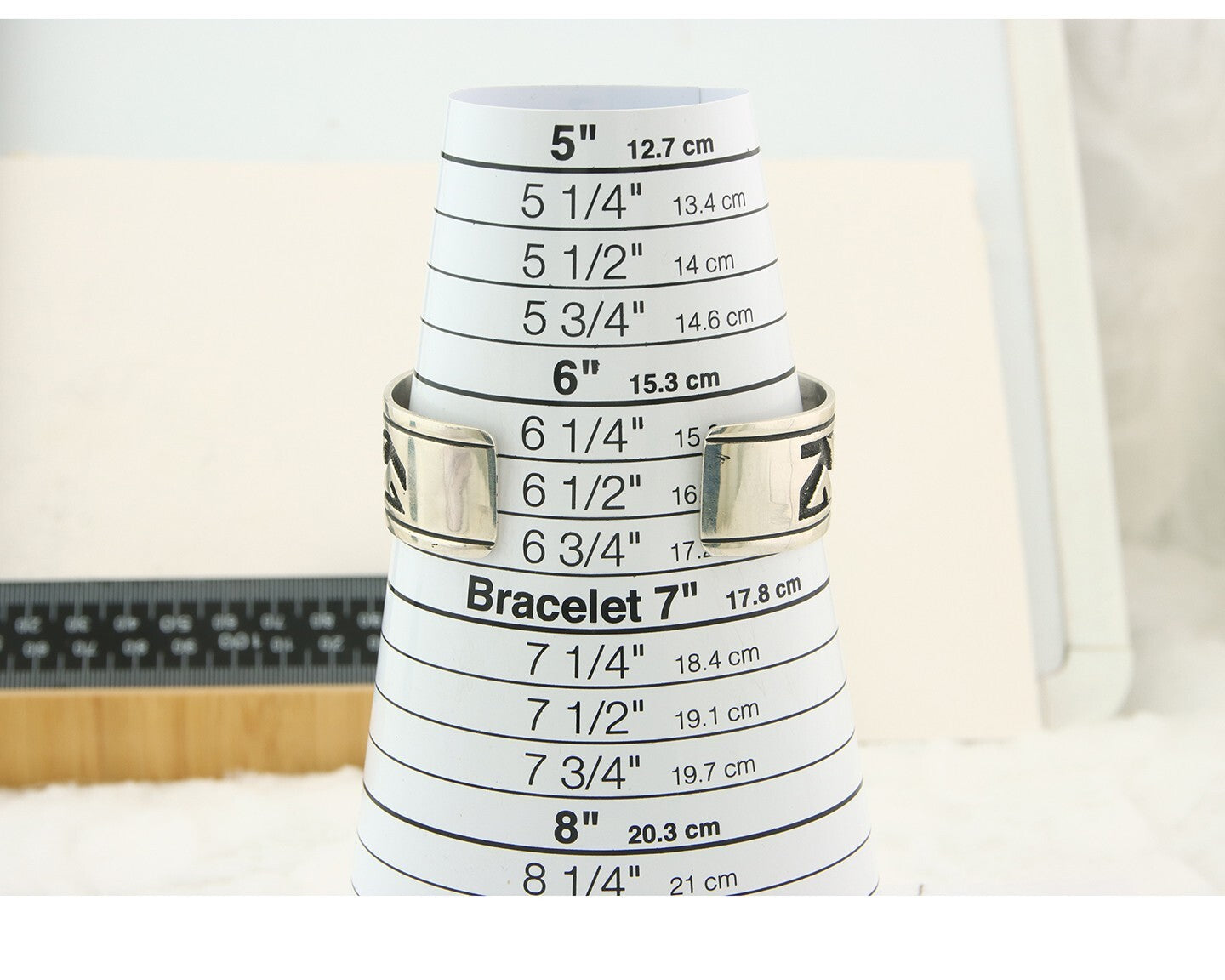 Navajo Bracelet 925 Silver Artist Signed Thomas Singer Cuff C.80's