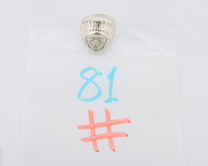 Indian Chief Ring 925 Sterling Silver SOLID CAST 925 STERLING SILVER Size 11.75