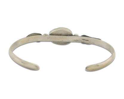 Vintage Navajo Bracelet 925 Silver Turquoise Traditional Handmade Authentic