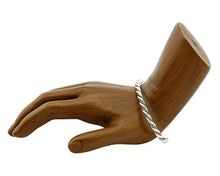 Navajo 4.0 mm Wide 925 Solid Sterling Silver Handmade Hand Stamped Cuff Bracelet