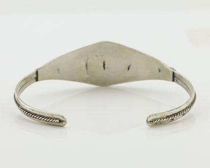 Navajo Handmade Bracelet 925 Silver Arizona Turquoise Native American C.80's