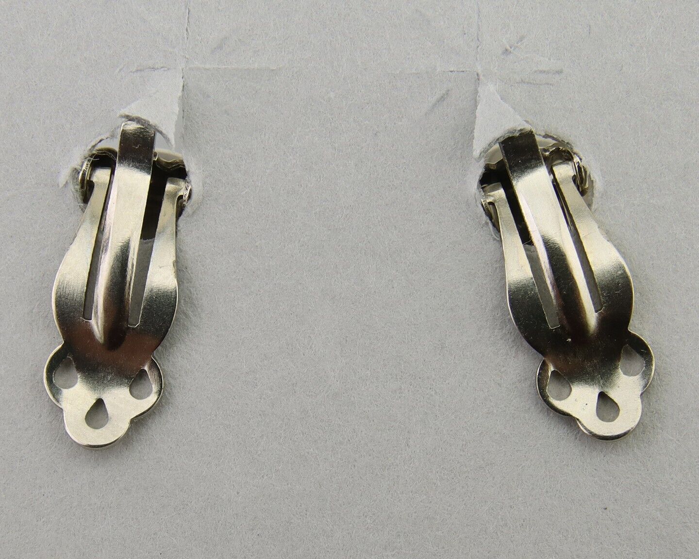 Navajo Stud Earrings 925 Silver Natural Turquoise Artist Signed M C.80's
