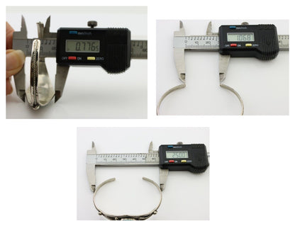 Navajo Handmade Bracelet 925 Silver Arizona Turquoise Native American C.80's