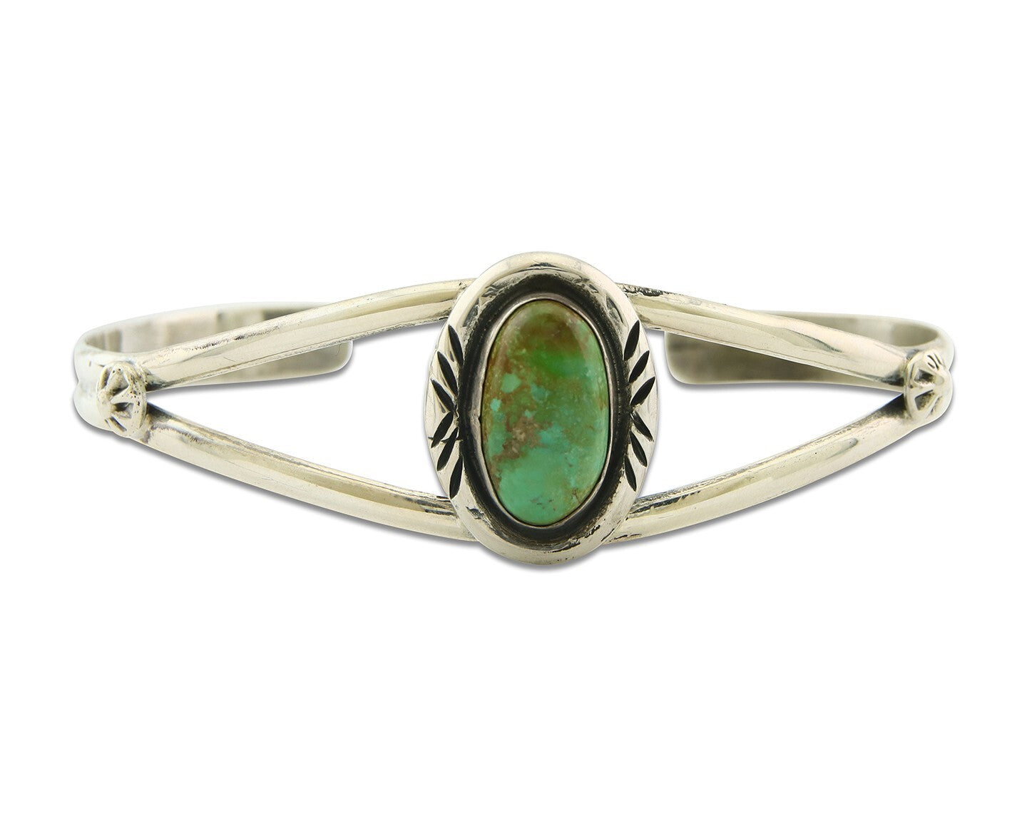 Vintage Navajo Bracelet 925 Silver Turquoise Traditional Handmade Authentic