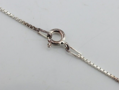 Navajo Necklace 925 Silver Arizona Turquoise Handmade Signed Gecko C.90's