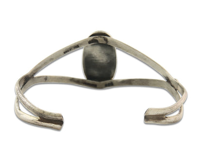 Vintage Navajo Bracelet 925 Silver Blue Turquoise Handmade