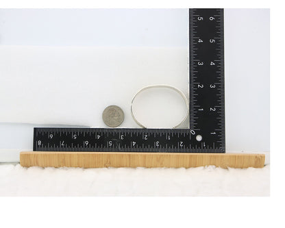 Navajo Cuff Bracelet Sterling Silver & Gold Vintage Signed Larry L Kaye