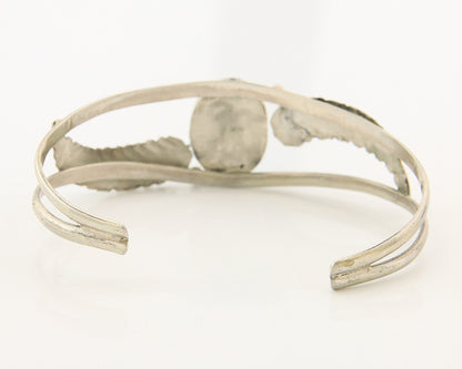 Navajo Bracelet Sterling Silver Turquoise Native American Artist Handmade