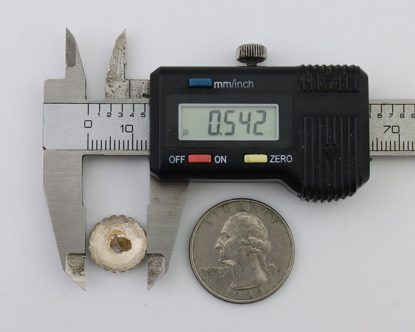 Navajo Small Shield Earrings 925 Silver Native American Artist C.80's